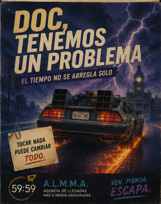 Cartel de Doc, tenemos un problema
